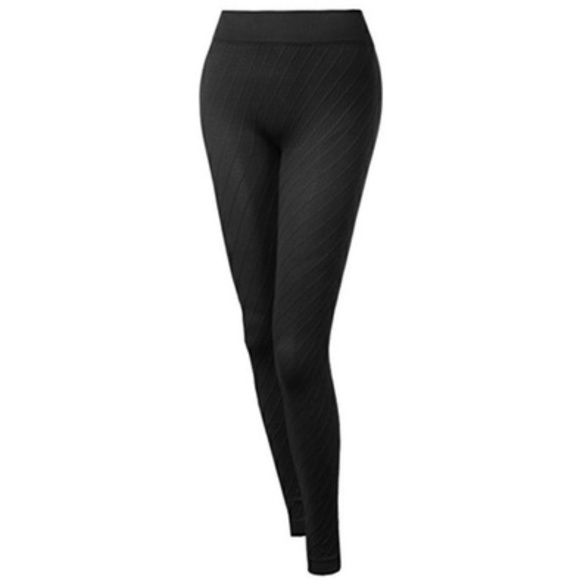 black fleece leggings